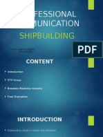 Shipbuilding and Pre-Salt Brazil