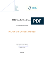 ECDL Web Dizajn (Microsoft Expression Web)