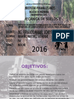 Método de Ensayo Normalizado de Corte Por Veleta en Miniatura de Laboratorios de Suelos Finos Arcillosos - Diapositivas