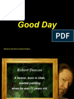 Robert Duncan's Paintings