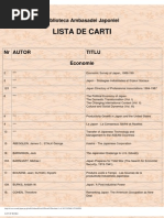 Download Biblioteca Ambasadei Japoniei - Carti by ciprian SN30492642 doc pdf