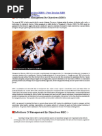 Management by Objectives