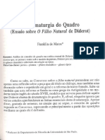 A dramaturgia do quadro Franklin de Matos