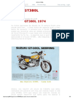 Suzuki Gt380l Montagem tecnica