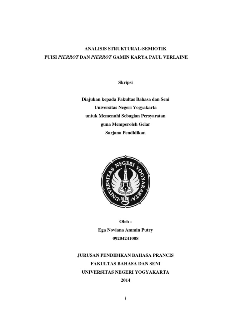 Analisis Literatur Puisi