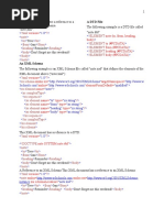 A DTD File: XML Schema 1