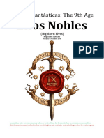 The Ninth Age - Highborn Elves - 0 99 0 - ES4 PDF