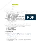 Differential Leukocyte Count:: The Types of Leukocytes