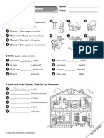 Grammar Worksheet 1: Name: Class