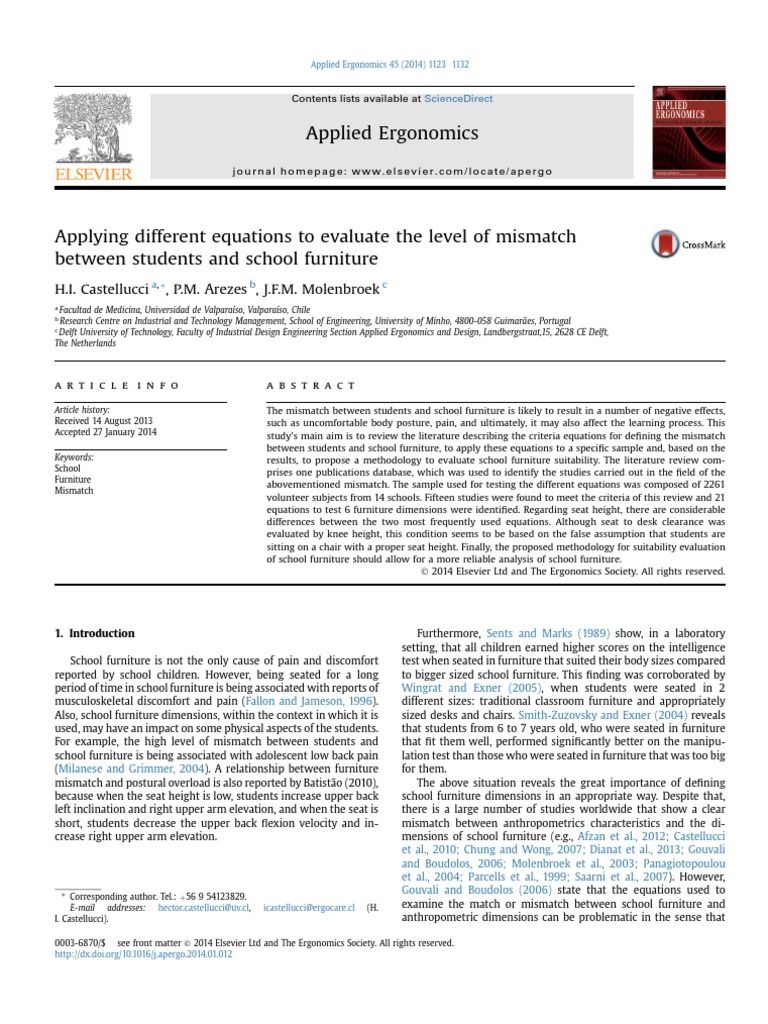Applying Different Equations To Evaluate The Level of Mismatch Between ...