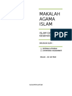 Download CONTOH MAKALAH AGAMA ISLAM DAN KESEHATAN by Widya Pertiwi SN304958707 doc pdf