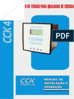 Monitor tensão qualidade energia