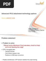 Advance VPLS Technology Atachements Options