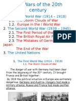 The Wars of The XX Century