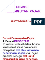 Fungsi Pemungutan Pajak