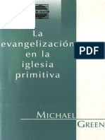 Michael Green - La Evangelizacion En La Iglesia Primitiva.pdf