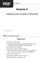 Collections and Generics Framework: Sun Educational Services