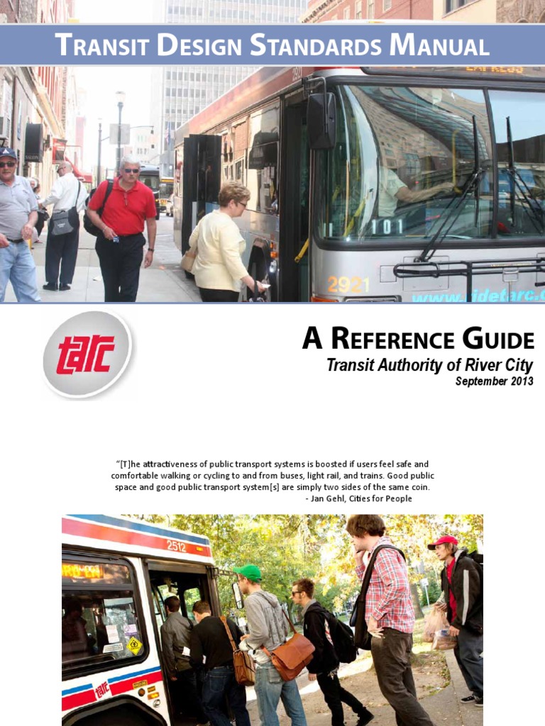 Transit Design Standards Manual | PDF