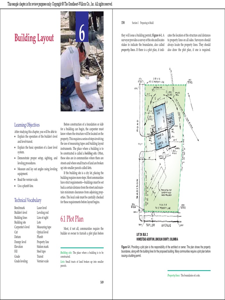 Building Layout | PDF | Surveying | Equipment