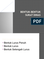 Bentuk-Bentuk Surat Dinas