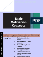 Basic Motivation Concept