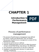 Introduction To Performance Management