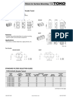 5Chlw 5Chw 5Cht: Helical Filters For Surface Mounting