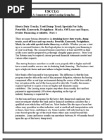 Download Heavy Duty Trucks Used Dump Truck Specials For Sale Peterbilt Kenworth Freighliner Macks Off Lease and Repos Dealer Financing Available  Part 1 by rama6666 SN30500278 doc pdf
