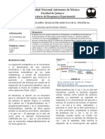 Regulación Genética en El Operón Lac Corregido 1