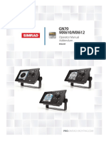 GN70 MX610/MX612: Operator Manual Addendum