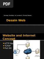 Download materi kuliah Desain Web Konsep Konteks Content Prinsip Desain Edited by Brian Adnan SN305008808 doc pdf