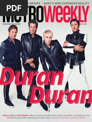 Metro Weekly - 03-17-16 - Duran Duran