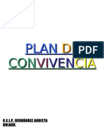 Plan de Convivencia C.E.I.P. Hernández Ardieta Ojetivos Gles. y Especificos