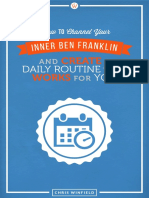 Channel Your Inner Ben Franklin Daily Routine Ebook