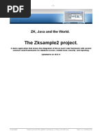 The Zksample2 Project.: ZK, Java and The World