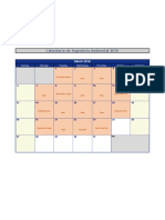 Calendario Marzo 2016