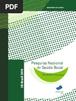 Pesquisa Nacional Saude Bucal