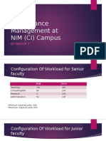 Performance Management at Nim