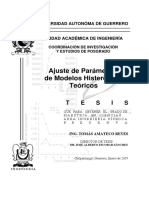 Ajuste de Parametros de Modelos Histeret