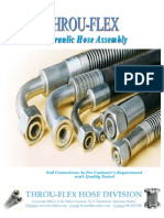 Throu-Flex Technical Leaflet - Hydraulic Hose Assembly