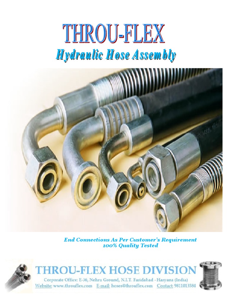 Custom Hydraulic Hose Solutions | PDF | Hose | Chemical Engineering