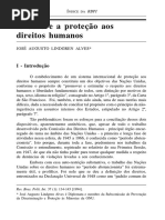 ALVES, J. a ONU e a Proteção Ao Direitos Humanos