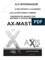 AX-MASTER I: Emulador multipunto + lambda + avance GNC