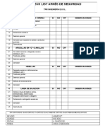 Check List - Arnés de Seguridad (TPM.2016)