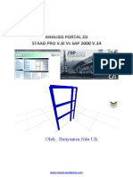 Tutorial Staadpro Sap2000