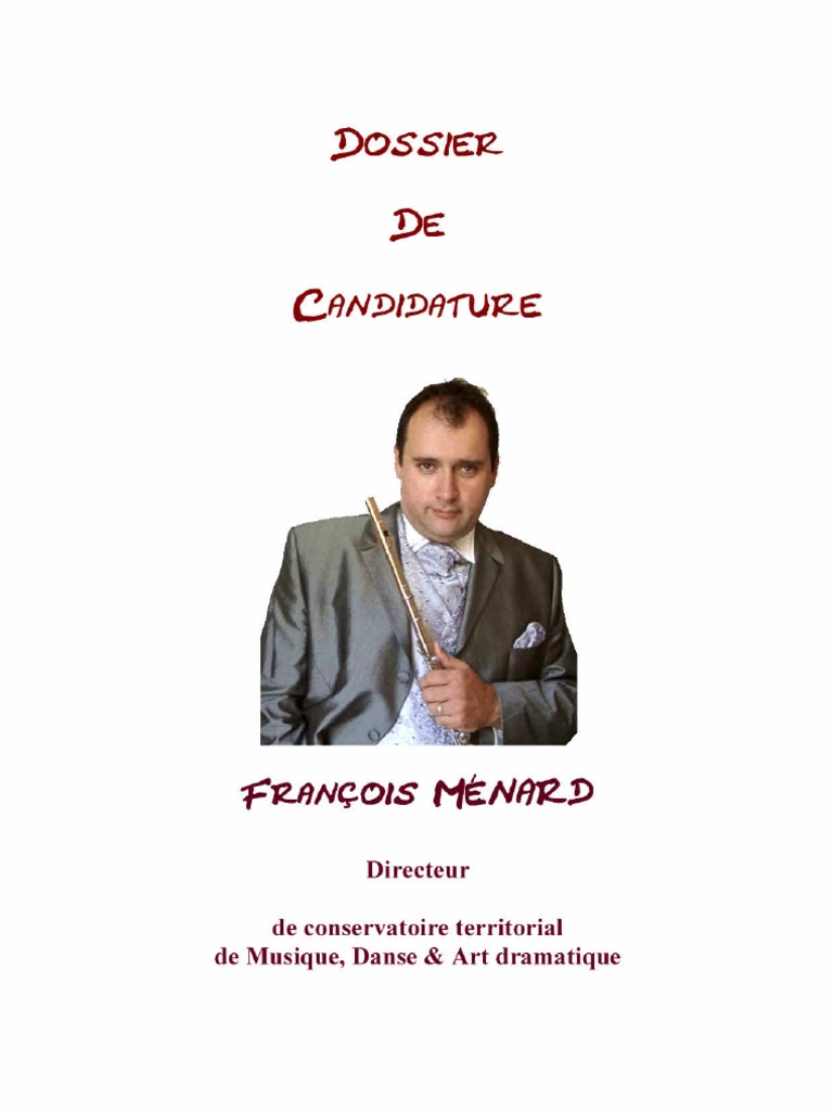 Dossier François Ménard, PDF, Concert