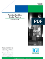 Pakistan Fertilizer Sector Review
