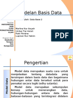 Pemodelan Basis Data