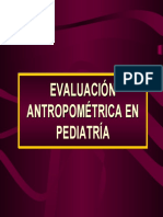 Antropometría Pediatría PDF