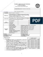 Physics 71 Syllabus 2nd Sem AY2015-2016